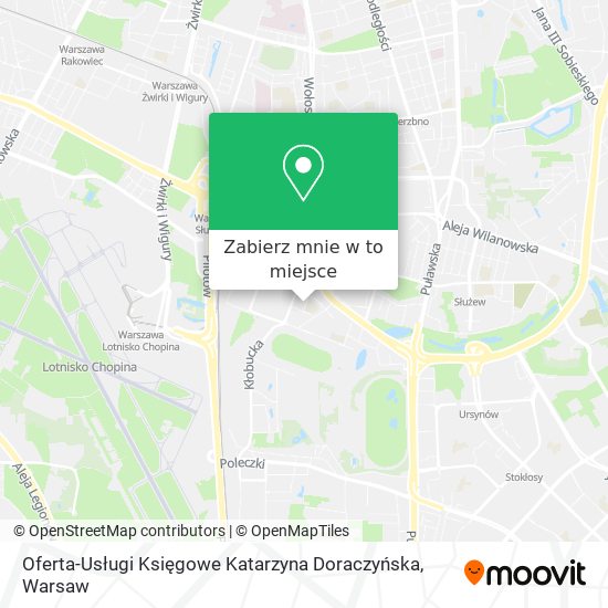 Mapa Oferta-Usługi Księgowe Katarzyna Doraczyńska