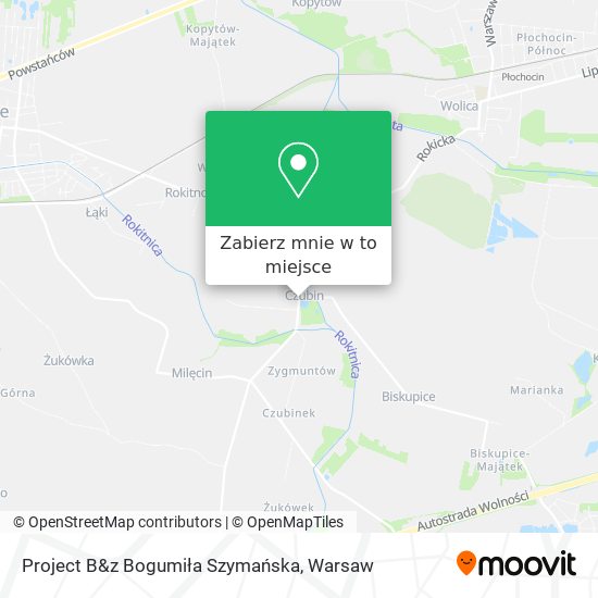 Mapa Project B&z Bogumiła Szymańska