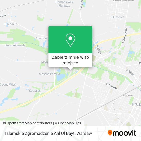 Mapa Islamskie Zgromadzenie Ahl Ul Bayt