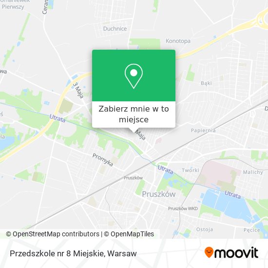 Mapa Przedszkole nr 8 Miejskie