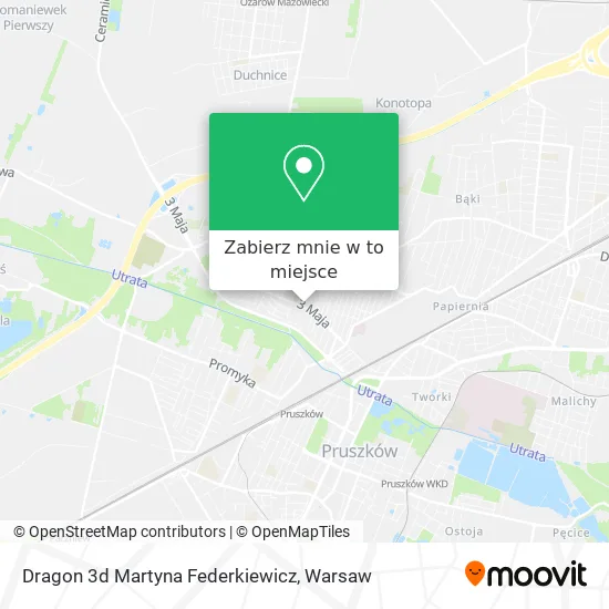 Mapa Dragon 3d Martyna Federkiewicz