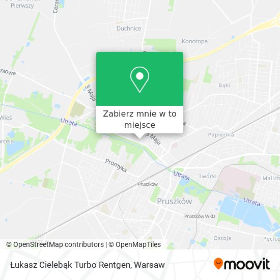 Mapa Łukasz Cielebąk Turbo Rentgen