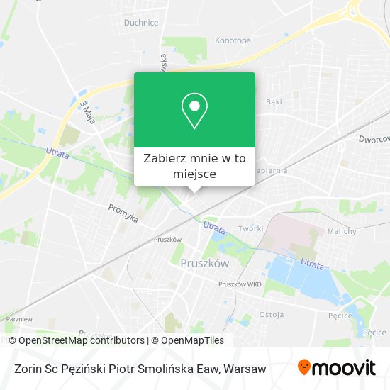 Mapa Zorin Sc Pęziński Piotr Smolińska Eaw