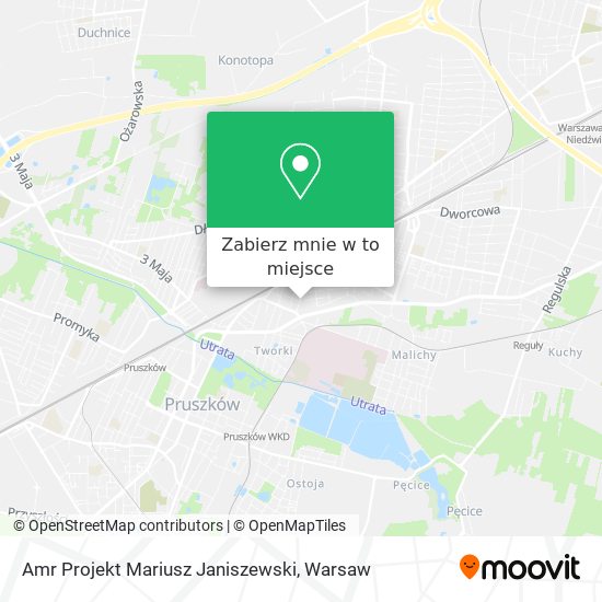 Mapa Amr Projekt Mariusz Janiszewski