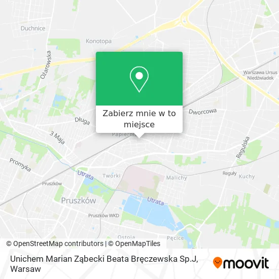 Mapa Unichem Marian Ząbecki Beata Bręczewska Sp.J