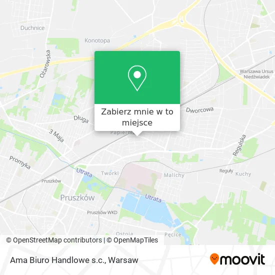 Mapa Ama Biuro Handlowe s.c.