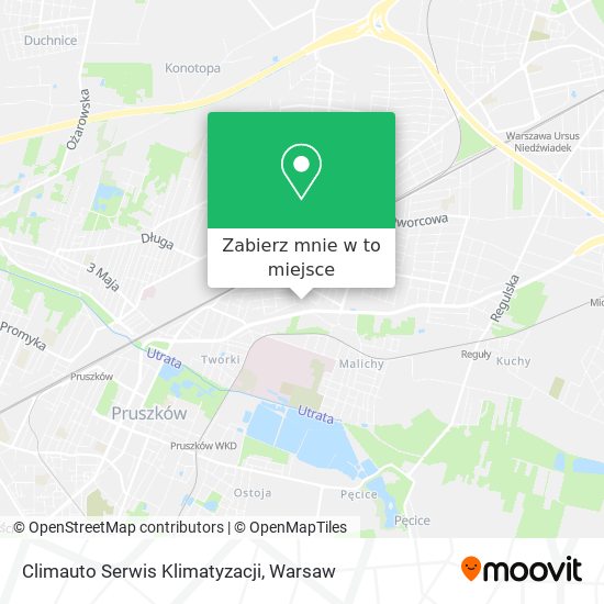 Mapa Climauto Serwis Klimatyzacji