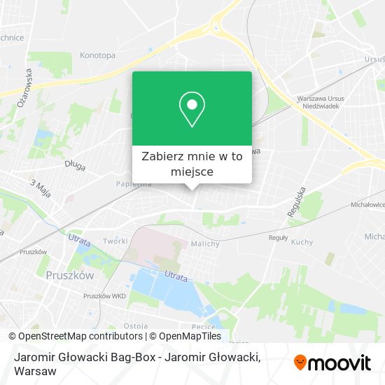 Mapa Jaromir Głowacki Bag-Box - Jaromir Głowacki