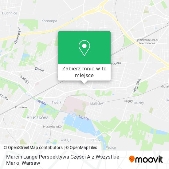 Mapa Marcin Lange Perspektywa Części A-z Wszystkie Marki