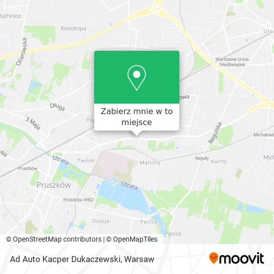 Mapa Ad Auto Kacper Dukaczewski