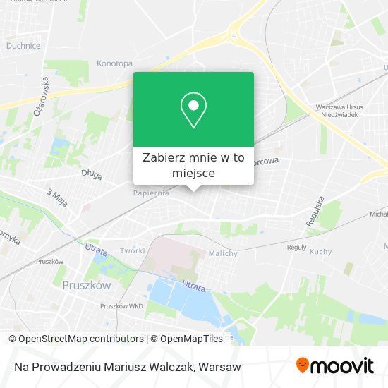 Mapa Na Prowadzeniu Mariusz Walczak