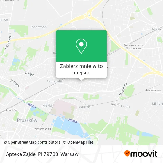 Mapa Apteka Zajdel Pil79783
