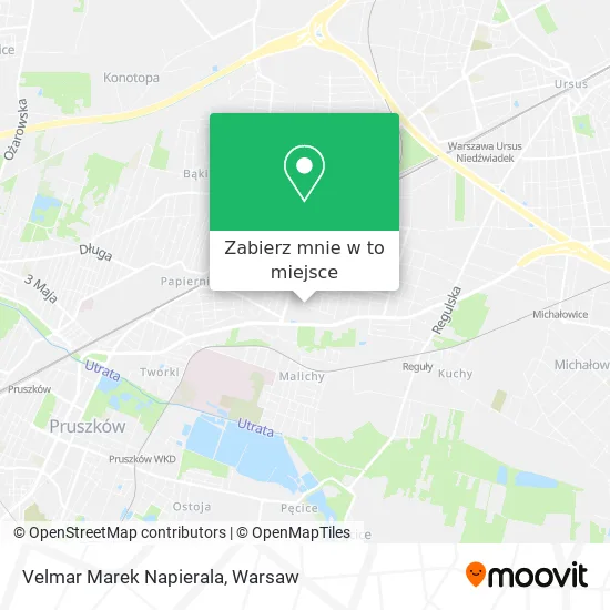 Mapa Velmar Marek Napierala