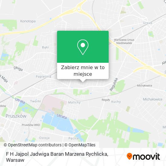 Mapa F H Jajpol Jadwiga Baran Marzena Rychlicka