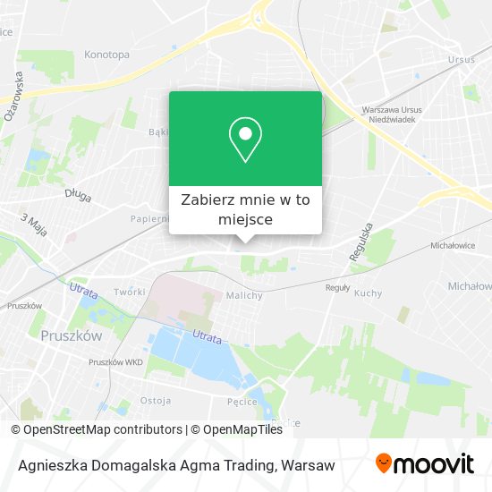 Mapa Agnieszka Domagalska Agma Trading