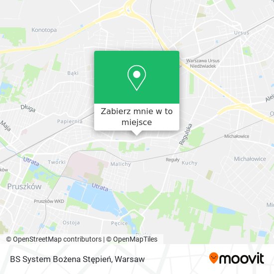 Mapa BS System Bożena Stępień