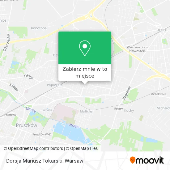Mapa Dorsja Mariusz Tokarski