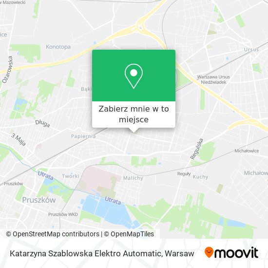 Mapa Katarzyna Szablowska Elektro Automatic