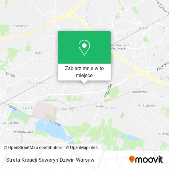 Mapa Strefa Kreacji Seweryn Dziwir
