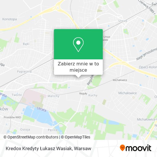 Mapa Kredox Kredyty Łukasz Wasiak