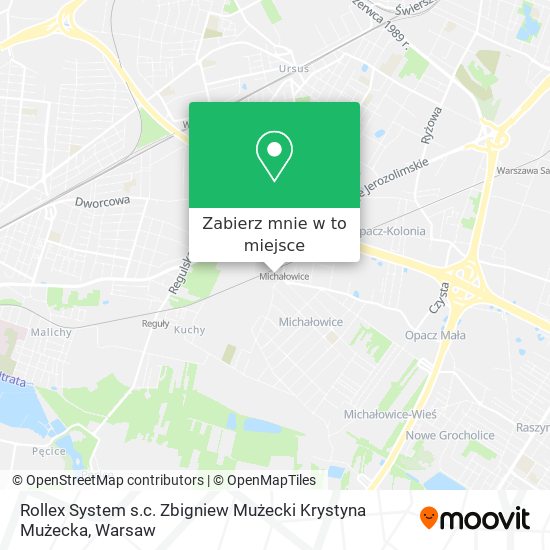 Mapa Rollex System s.c. Zbigniew Mużecki Krystyna Mużecka