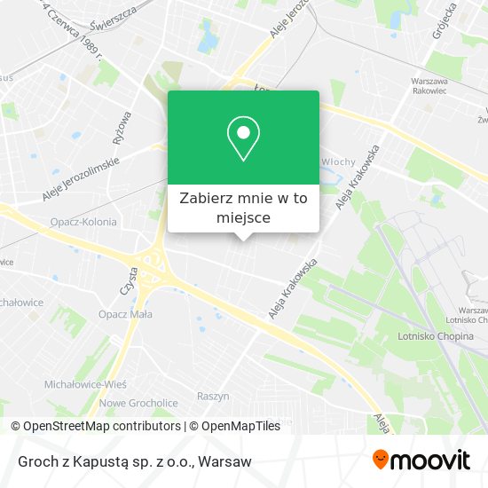 Mapa Groch z Kapustą sp. z o.o.