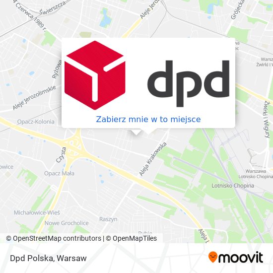 Mapa Dpd Polska