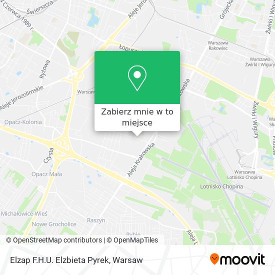 Mapa Elzap F.H.U. Elzbieta Pyrek