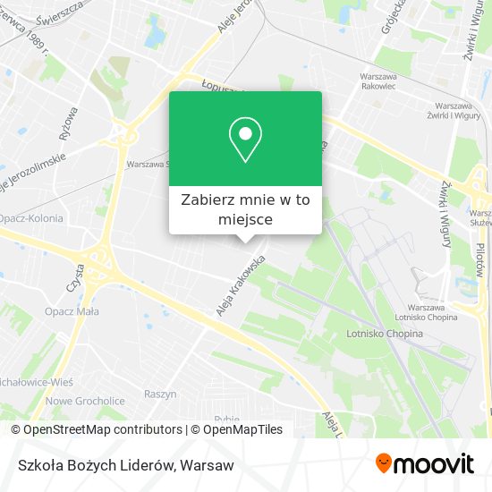 Mapa Szkoła Bożych Liderów