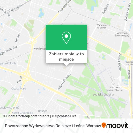 Mapa Powszechne Wydawnictwo Rolnicze i Leśne