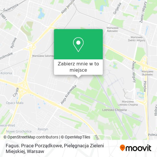 Mapa Fagus. Prace Porządkowe, Pielęgnacja Zieleni Miejskiej