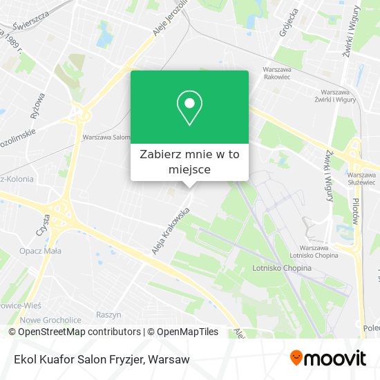 Mapa Ekol Kuafor Salon Fryzjer