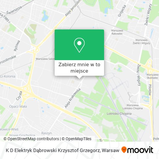 Mapa K D Elektryk Dąbrowski Krzysztof Grzegorz