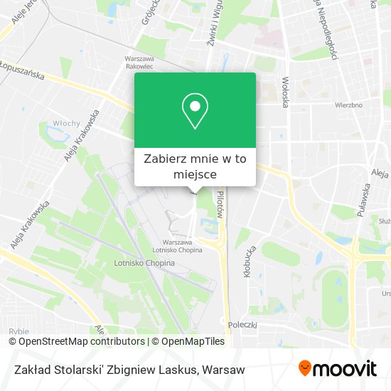 Mapa Zakład Stolarski' Zbigniew Laskus