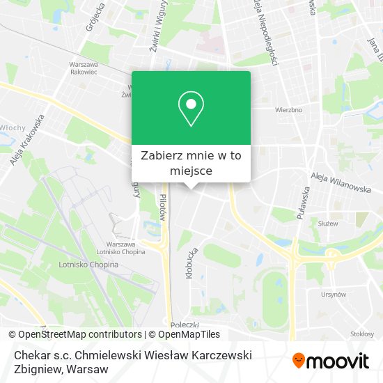 Mapa Chekar s.c. Chmielewski Wiesław Karczewski Zbigniew