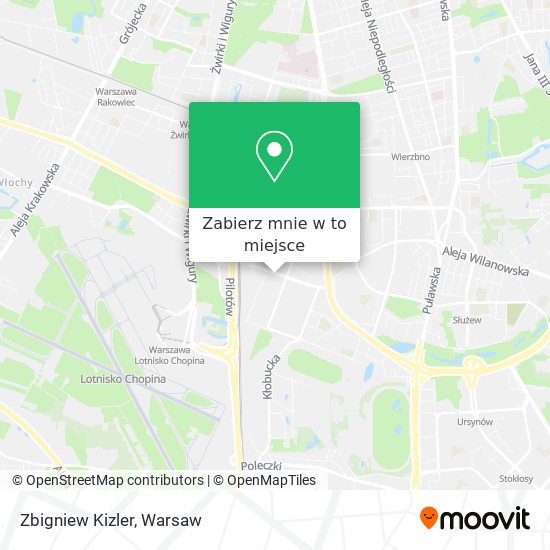 Mapa Zbigniew Kizler