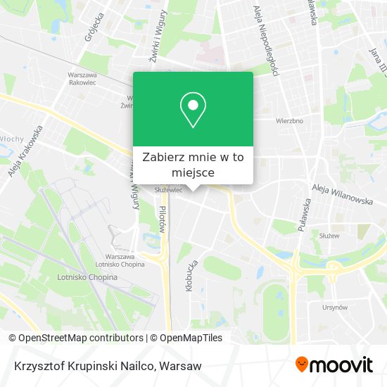 Mapa Krzysztof Krupinski Nailco