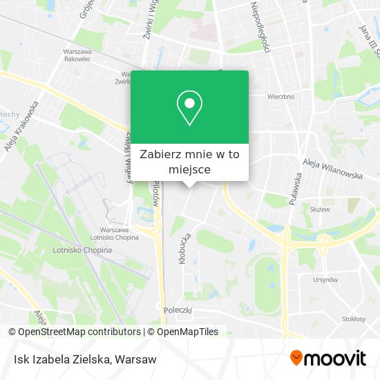 Mapa Isk Izabela Zielska