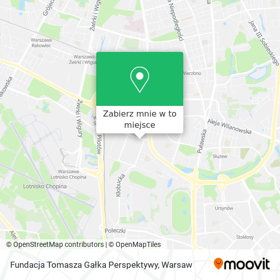 Mapa Fundacja Tomasza Gałka Perspektywy