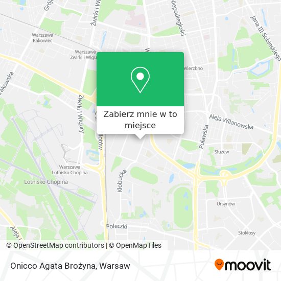 Mapa Onicco Agata Brożyna