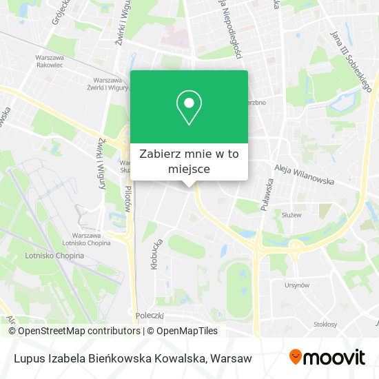 Mapa Lupus Izabela Bieńkowska Kowalska