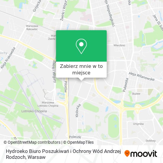 Mapa Hydroeko Biuro Poszukiwań i Ochrony Wód Andrzej Rodzoch