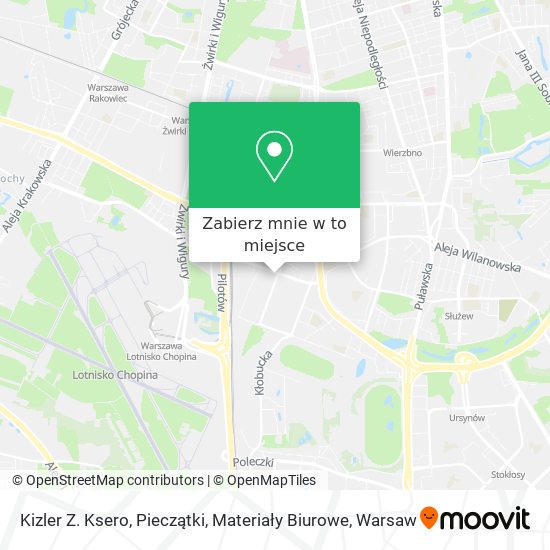 Mapa Kizler Z. Ksero, Pieczątki, Materiały Biurowe