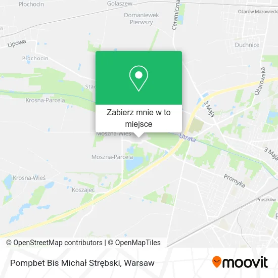 Mapa Pompbet Bis Michał Strębski