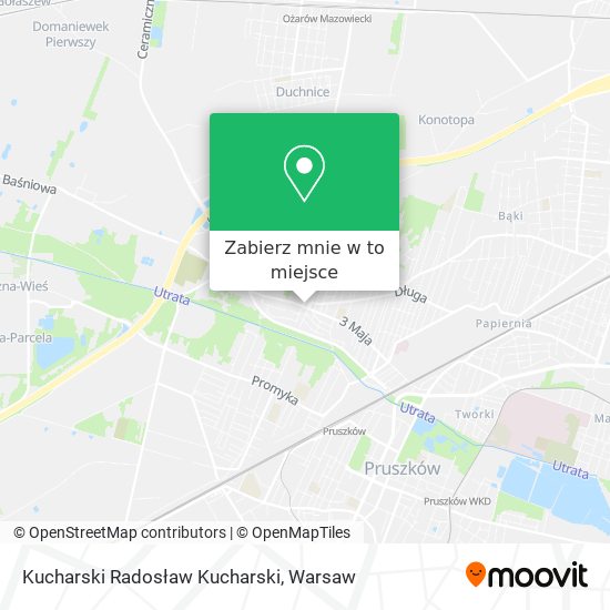 Mapa Kucharski Radosław Kucharski