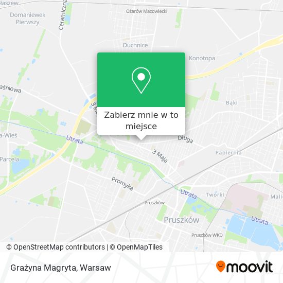 Mapa Grażyna Magryta