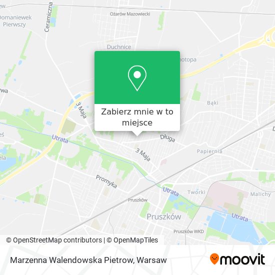 Mapa Marzenna Walendowska Pietrow