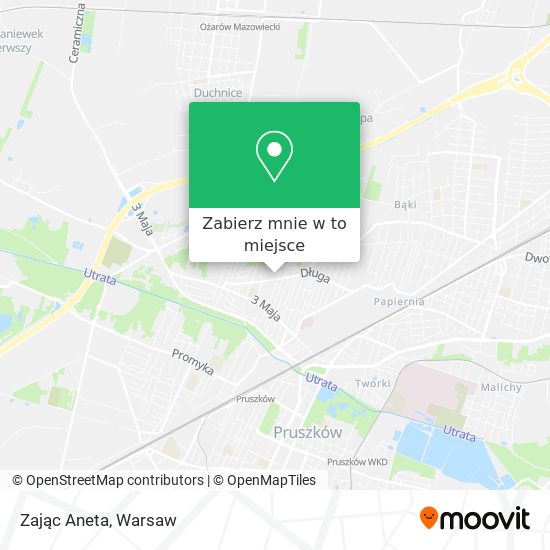 Mapa Zając Aneta