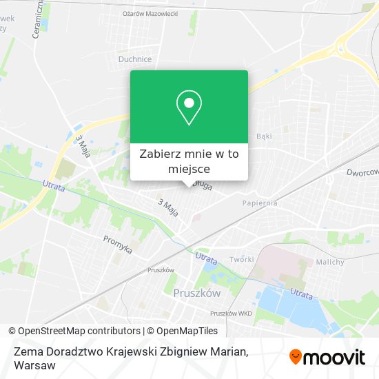 Mapa Zema Doradztwo Krajewski Zbigniew Marian