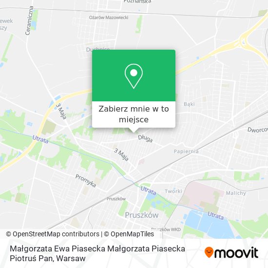 Mapa Małgorzata Ewa Piasecka Małgorzata Piasecka Piotruś Pan